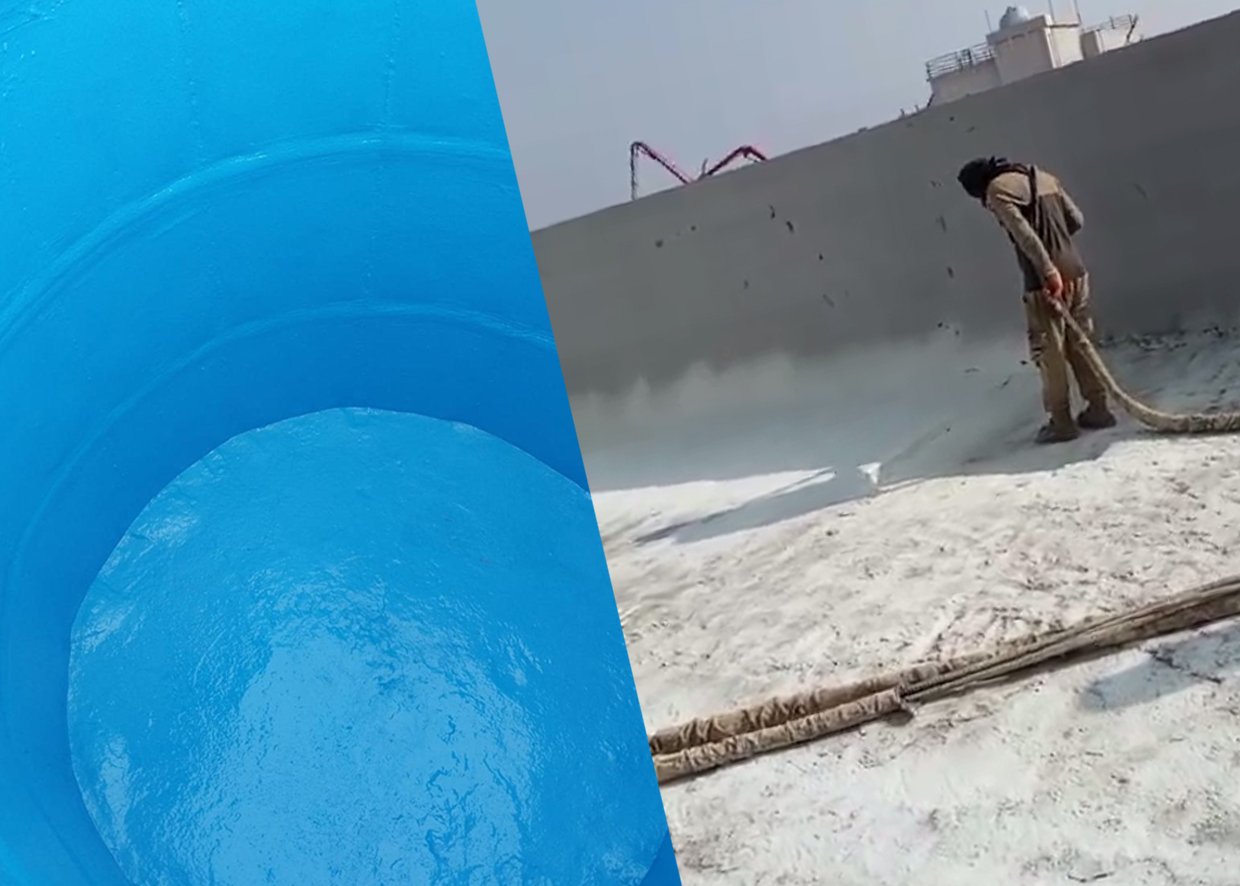 عزل الخزانات والاسطح